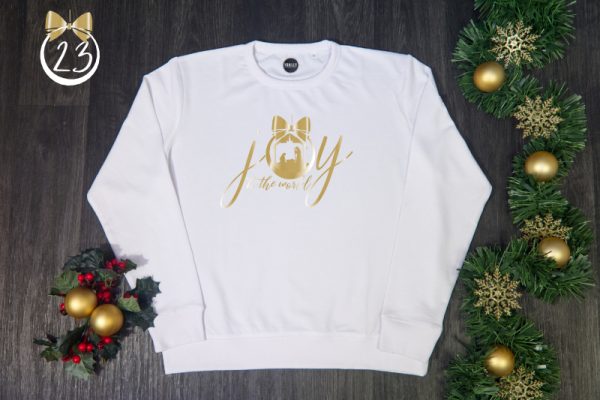 Christmas Jumper White template (9E4A0560)