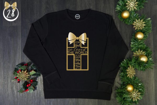 28.the gift gold on black