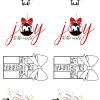 christmas card toppers sheet 2
